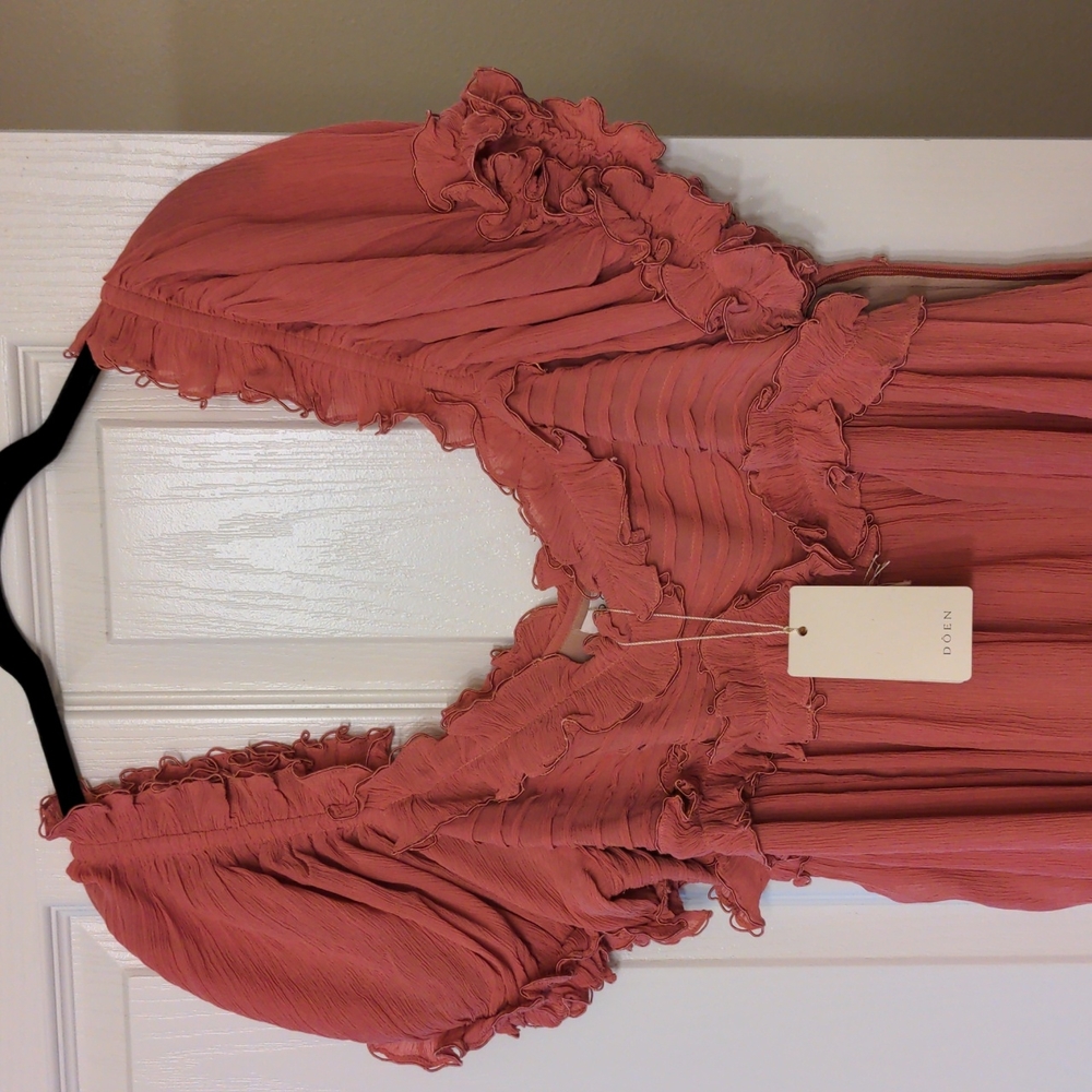 Doen Drew Silk Maxi Mirage Sz L